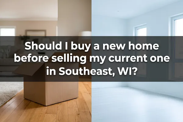 A family considering buying a new home in Southeast Wisconsin