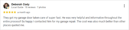 garage door sales