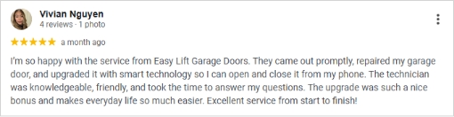 garage door company near me