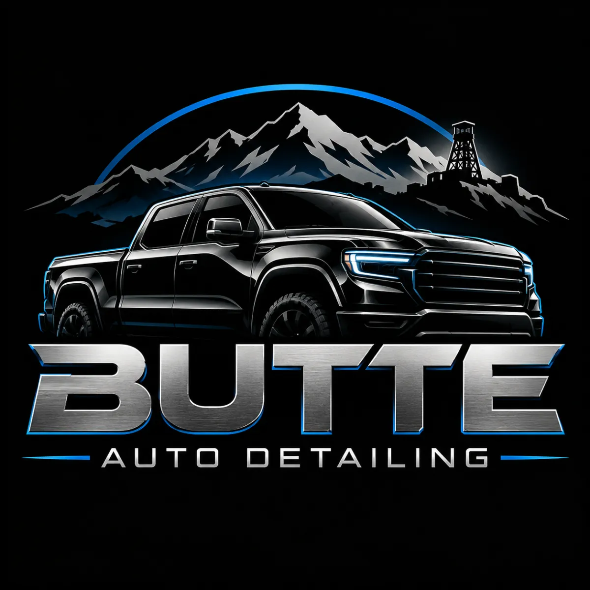 Summit Detailing Butte Logo