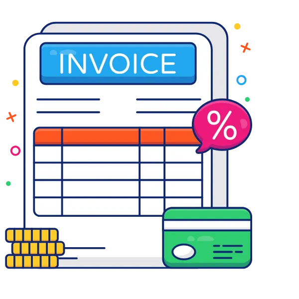Fully Customizable Billing Invoices