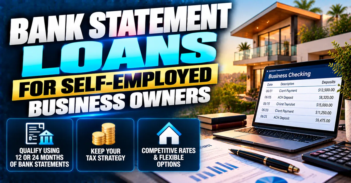 Bank Statement Loans Let Self-Employed Borrowers Qualify on Real Income Without Sacrificing Tax Strategy