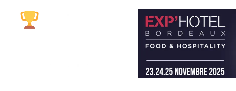 Afoodi, la startup solution de menu engineering pour les restaurants CHR inaliste du salon Exphotel de Bordeaux en Nouvelle-Aquitaine