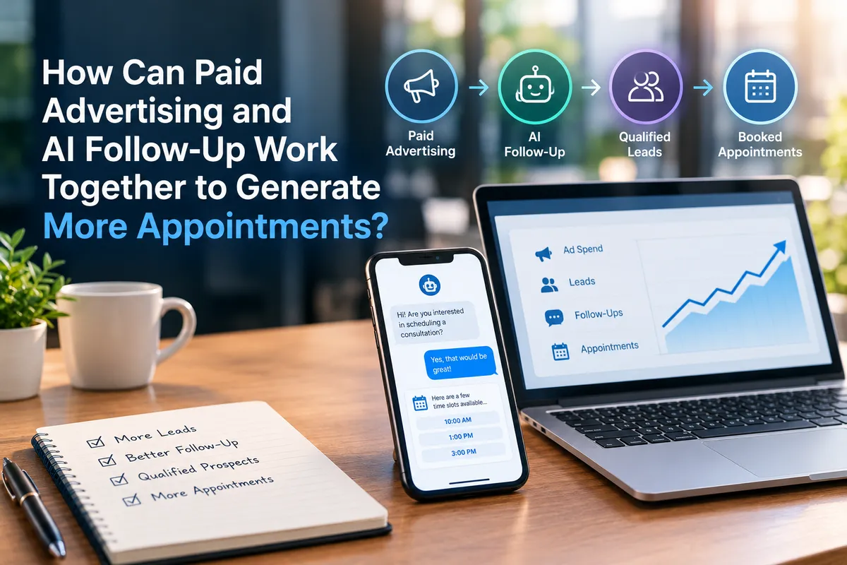 How Can Paid Advertising and AI Follow-Up Work Together to Generate More Appointments?