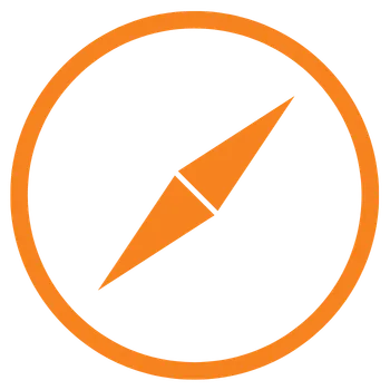 Direction icon representHomebuying leverage options for strengthening an offer and negotiatingng a homebuyers next move after a plan