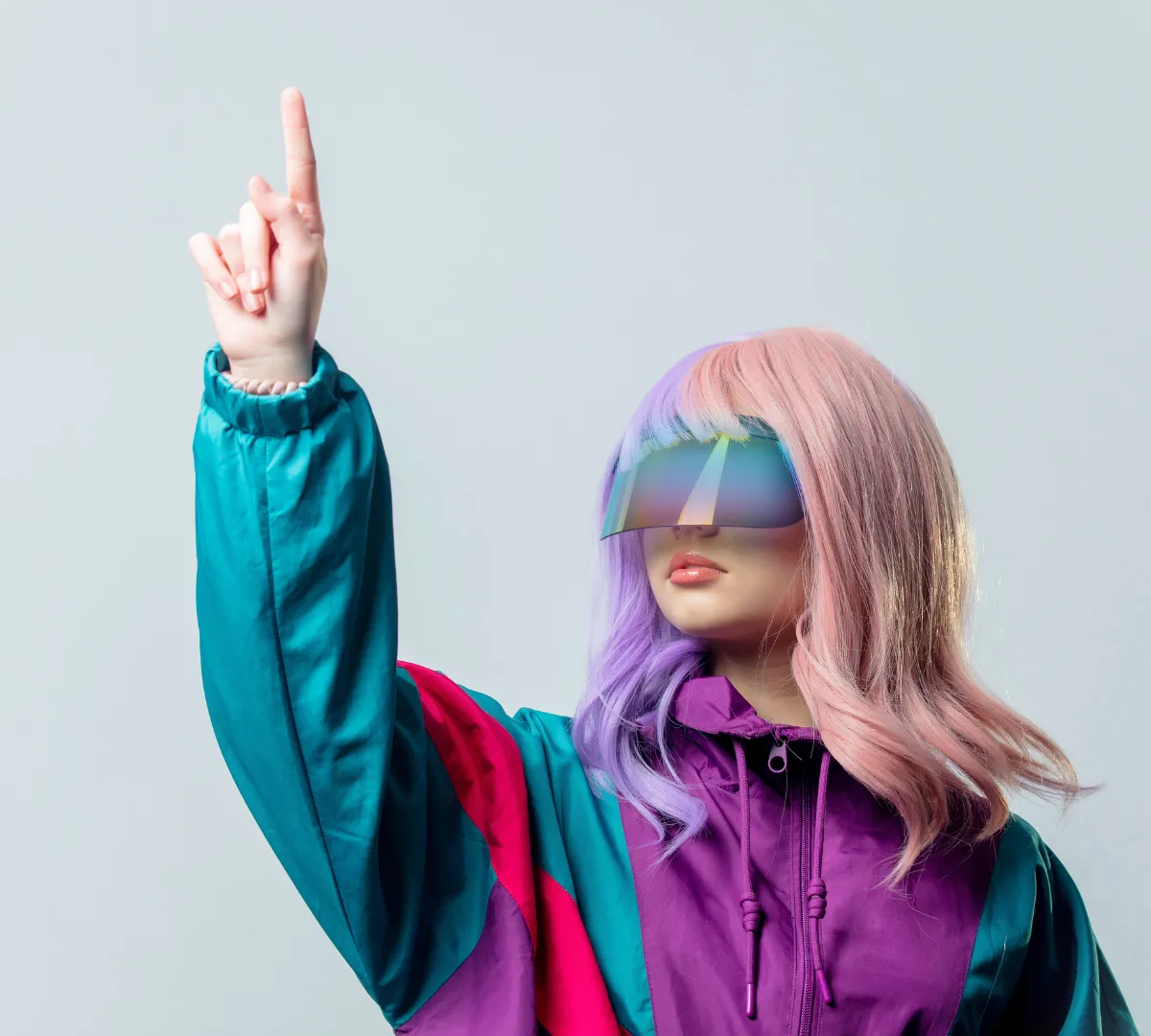 white paper on yellow background