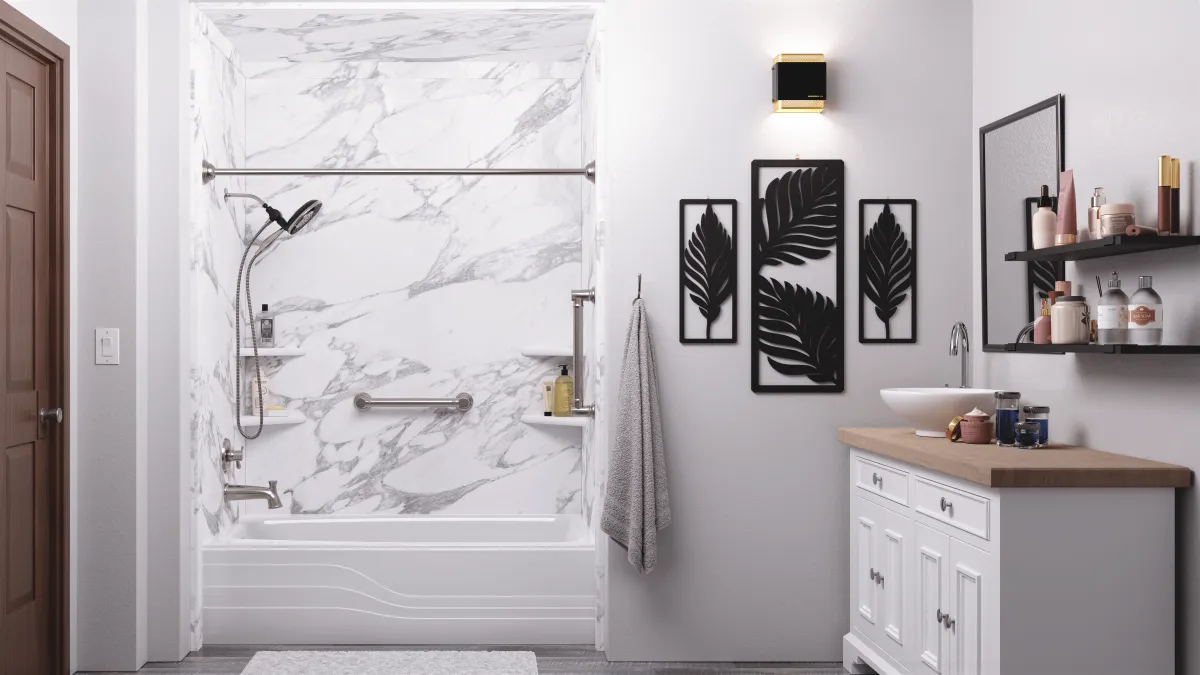 Fast, Beautiful Bathroom Remodels Done in as Little as Two Days