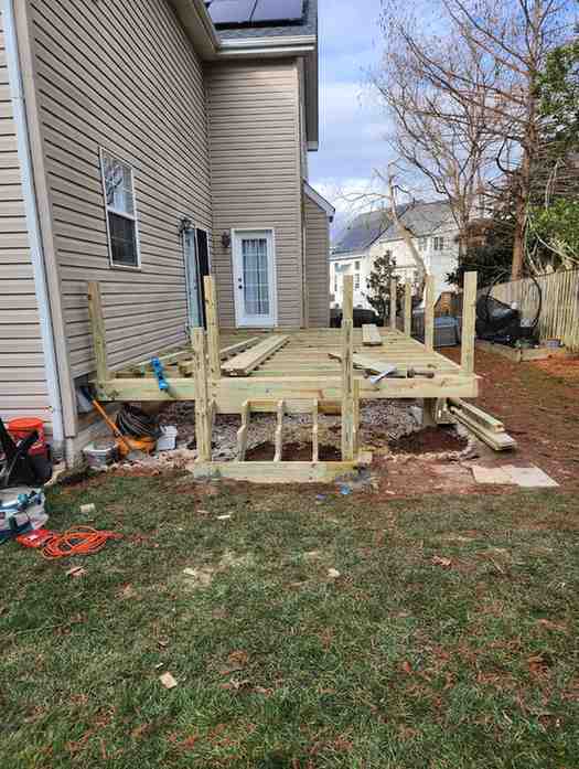  Floor tile installation