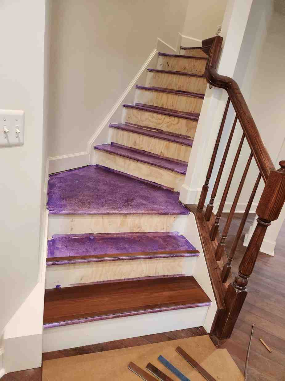  Floor tile installation