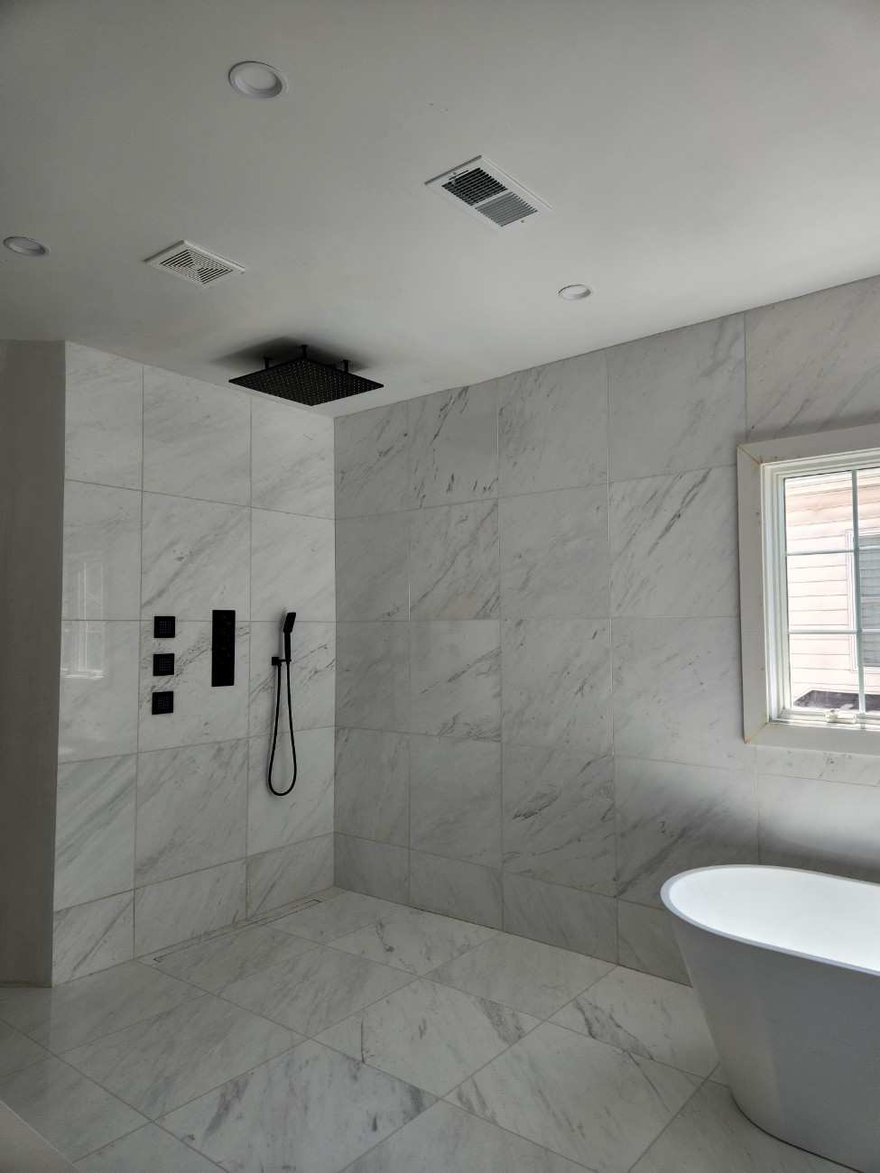  Floor tile installation