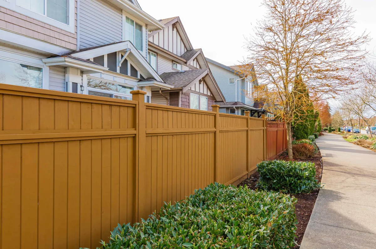Wood Fence installation