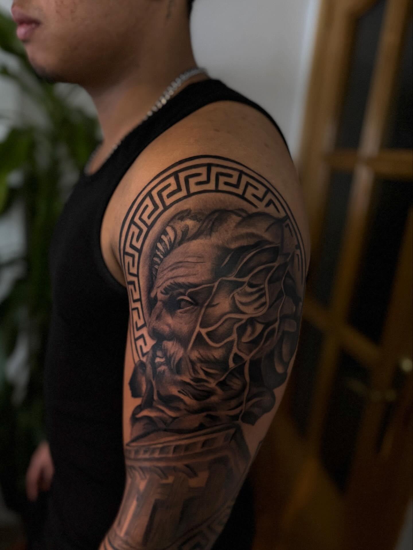 A sign that is on the side of a building