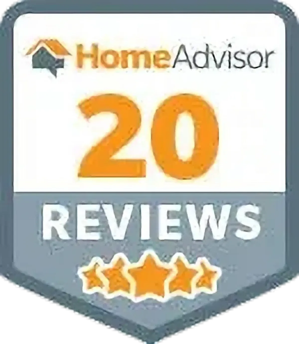 home advisor 20 reviews logo