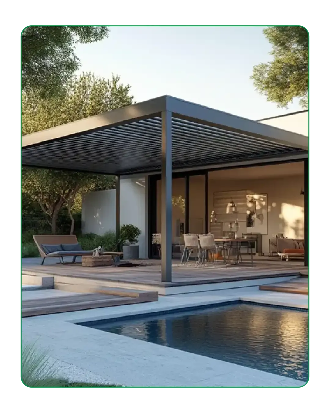 Metal pergola adelaide