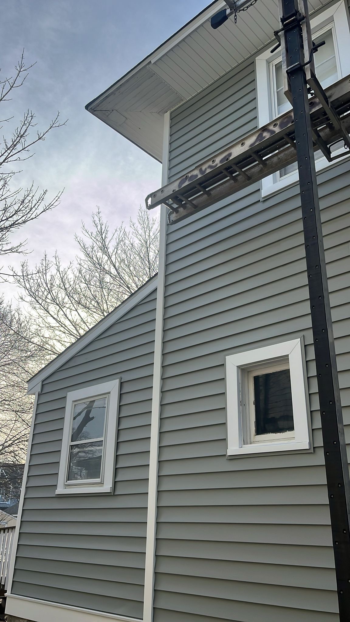 CertainTeed house wrap installed during full siding replacement in South Jersey