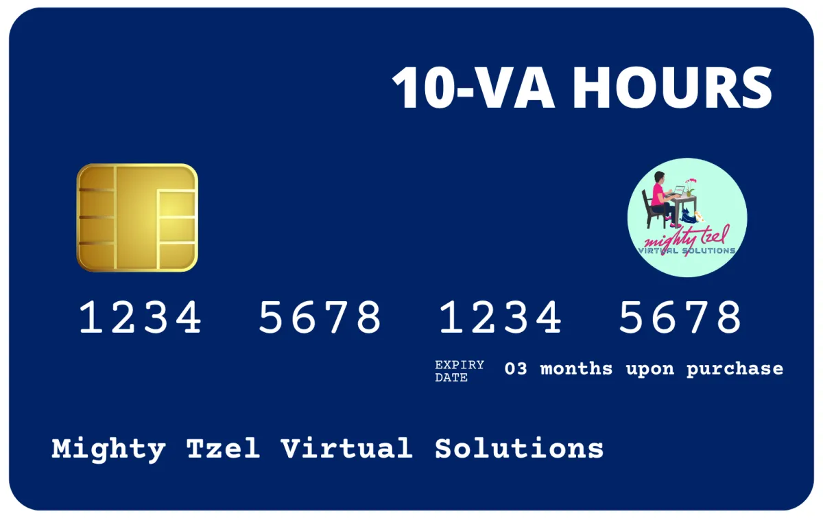 Debit card 10-VA Hours
