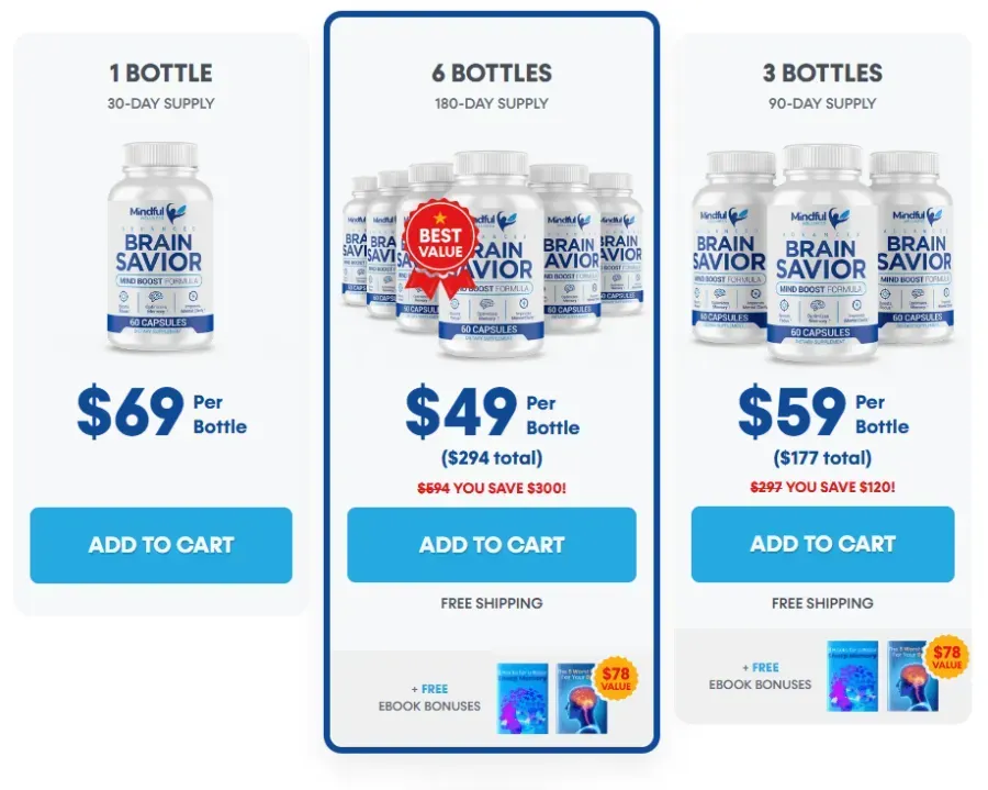 Brain Savior Formula Price