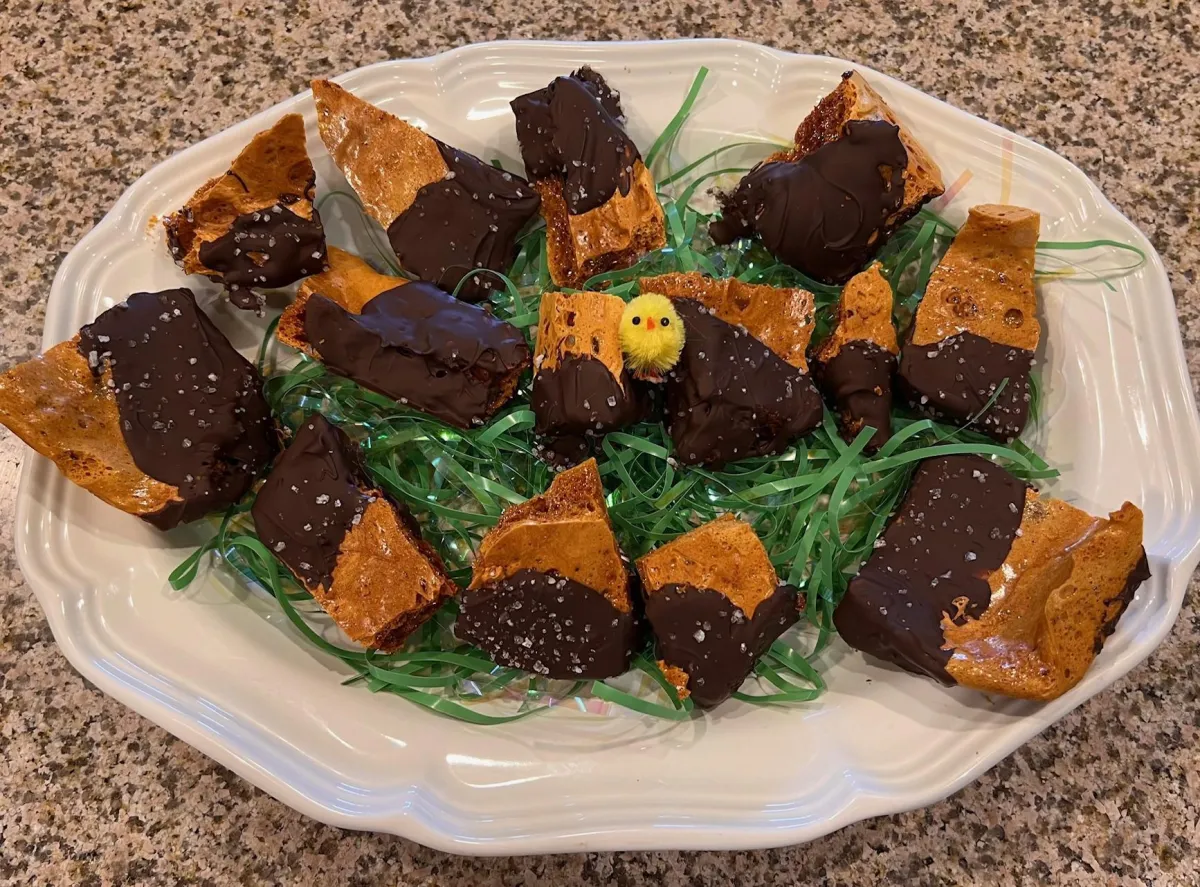 Honeycomb “Candy” with Dark Chocolate