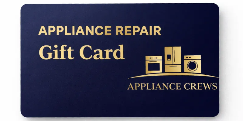 Appliance Crews gift card