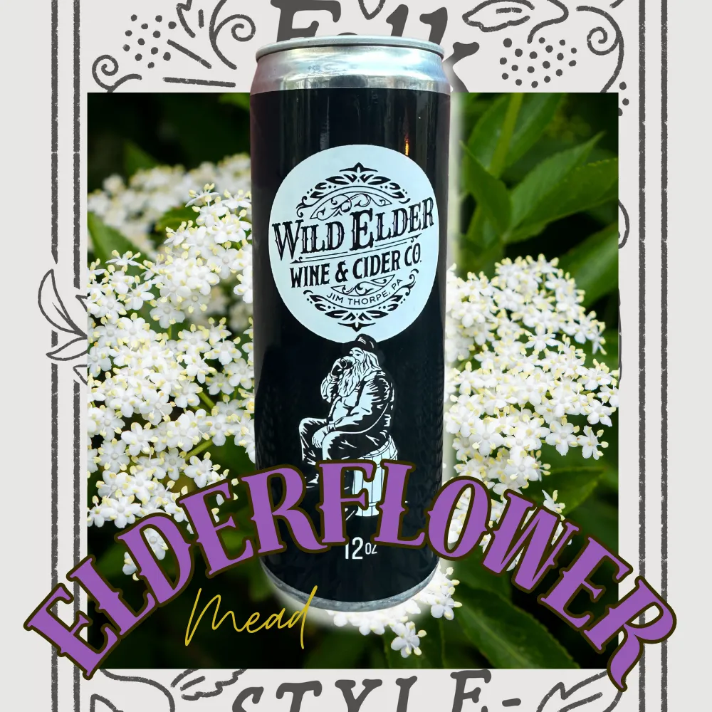 sweet elderberry wine