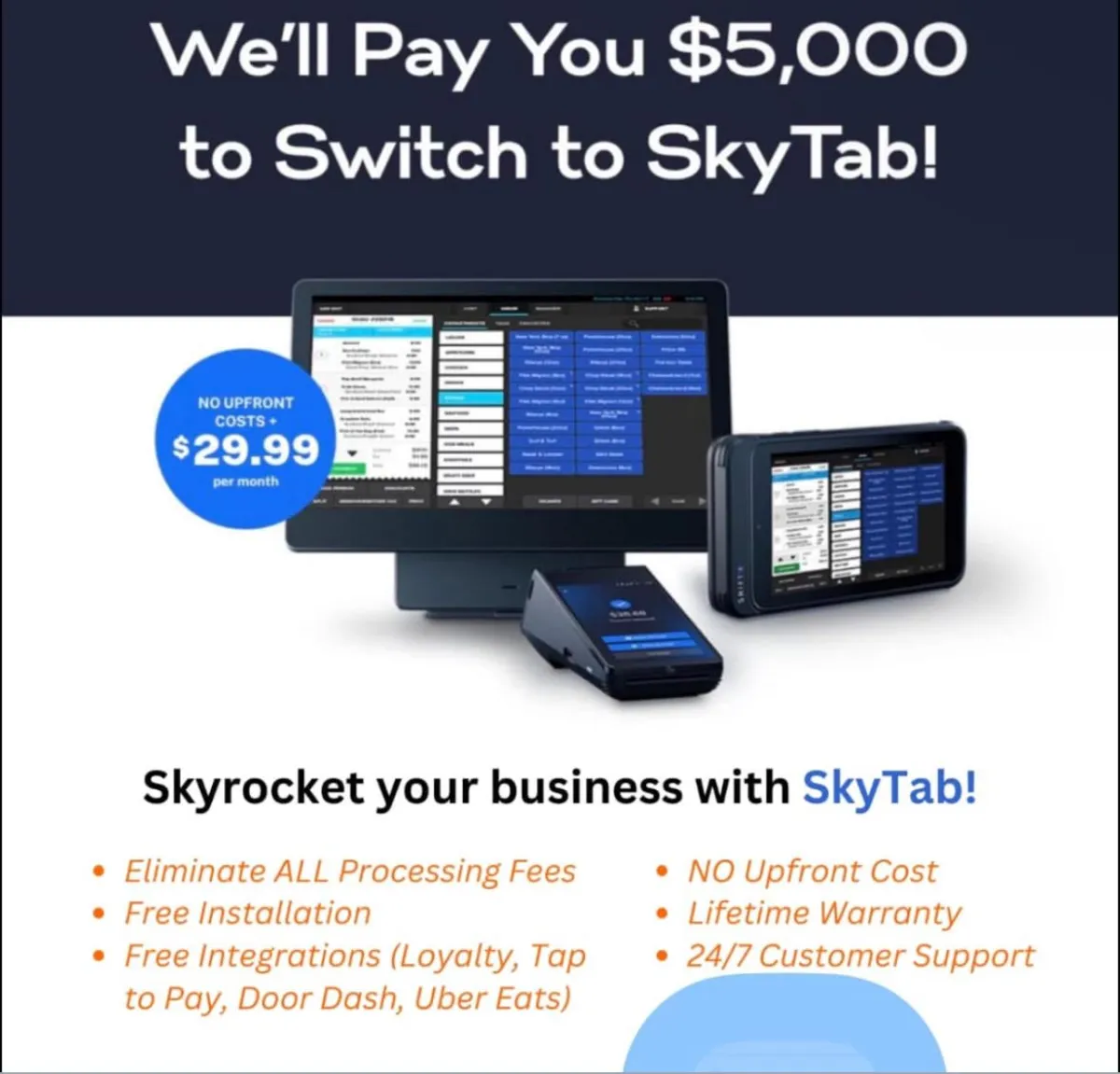 drive in banking signage