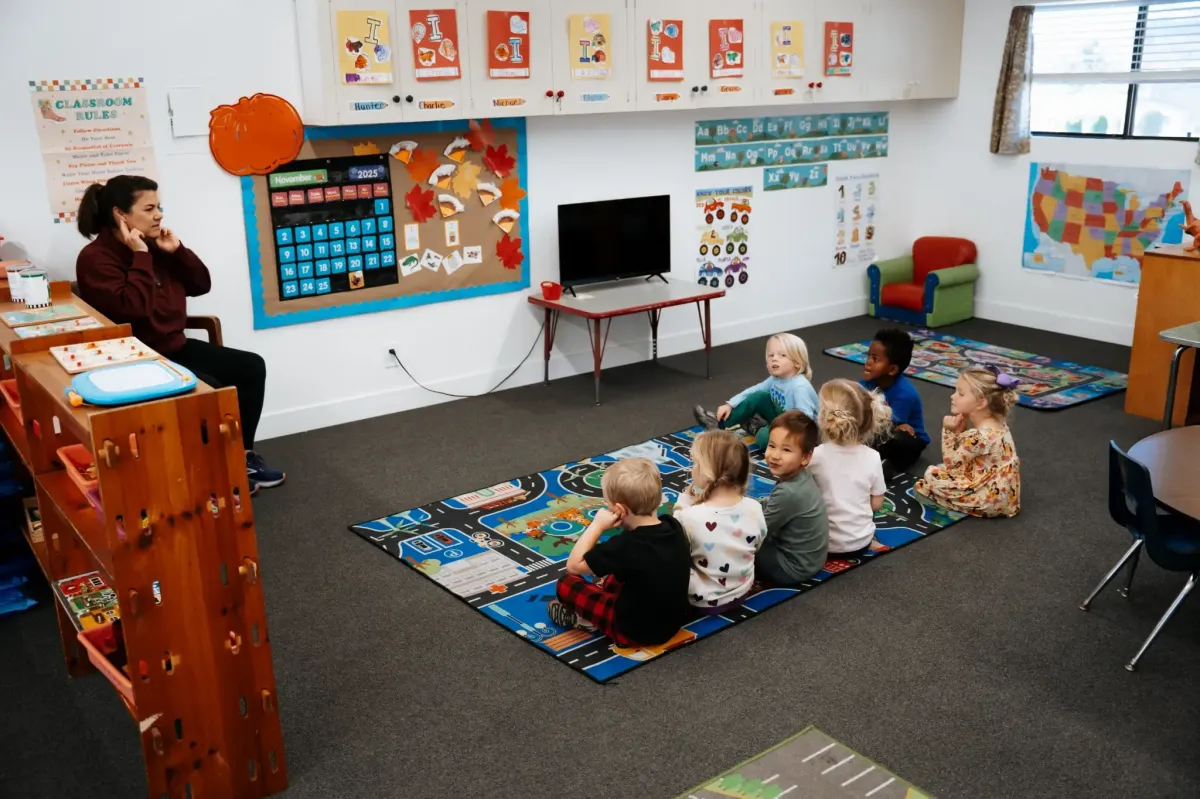 Toddlers playing at Ready Set Grow Learning Center in El Cajon