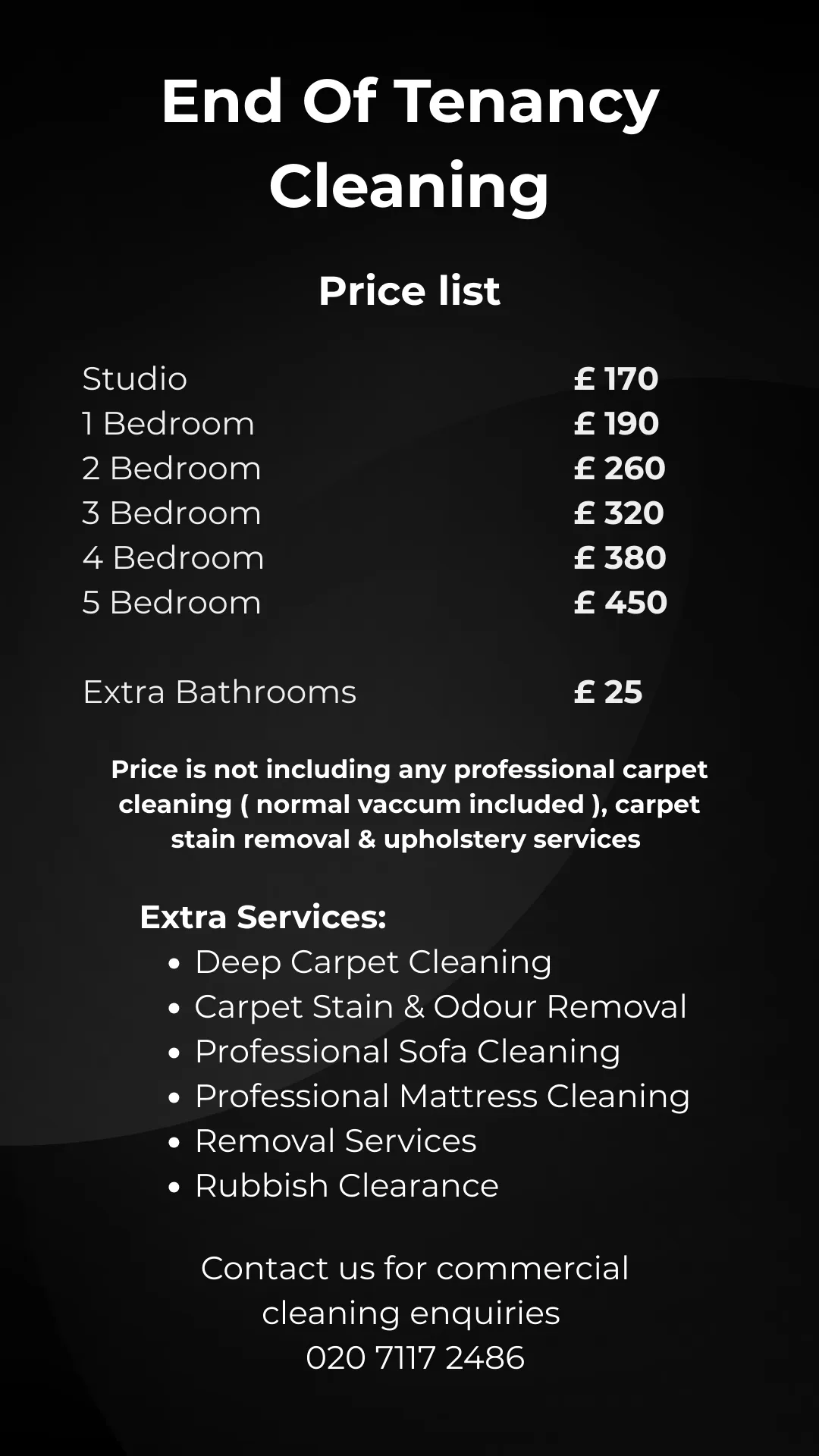 Pristine carpet services based in London logo