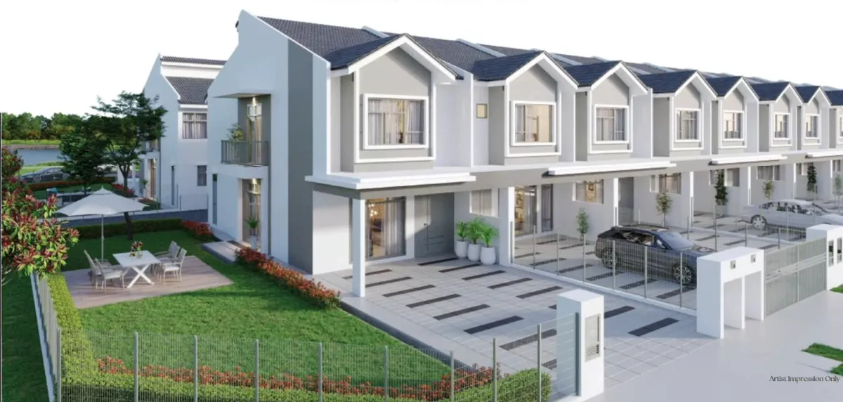 Meridin East Jasmine 3 two-storey landed home, Kota Masai Johor Bahru — freehold gated and guarded, 4 bedrooms, from RM580,000