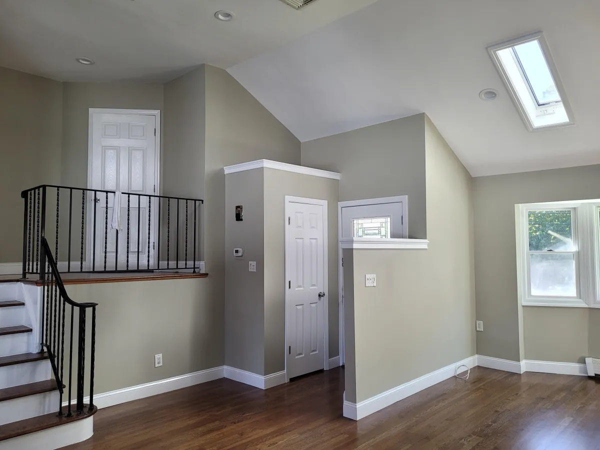 kitchen and cabinet paint job