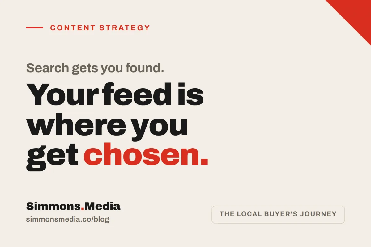 Social Media Isn't Where You Get Found. It's Where You Get Chosen.