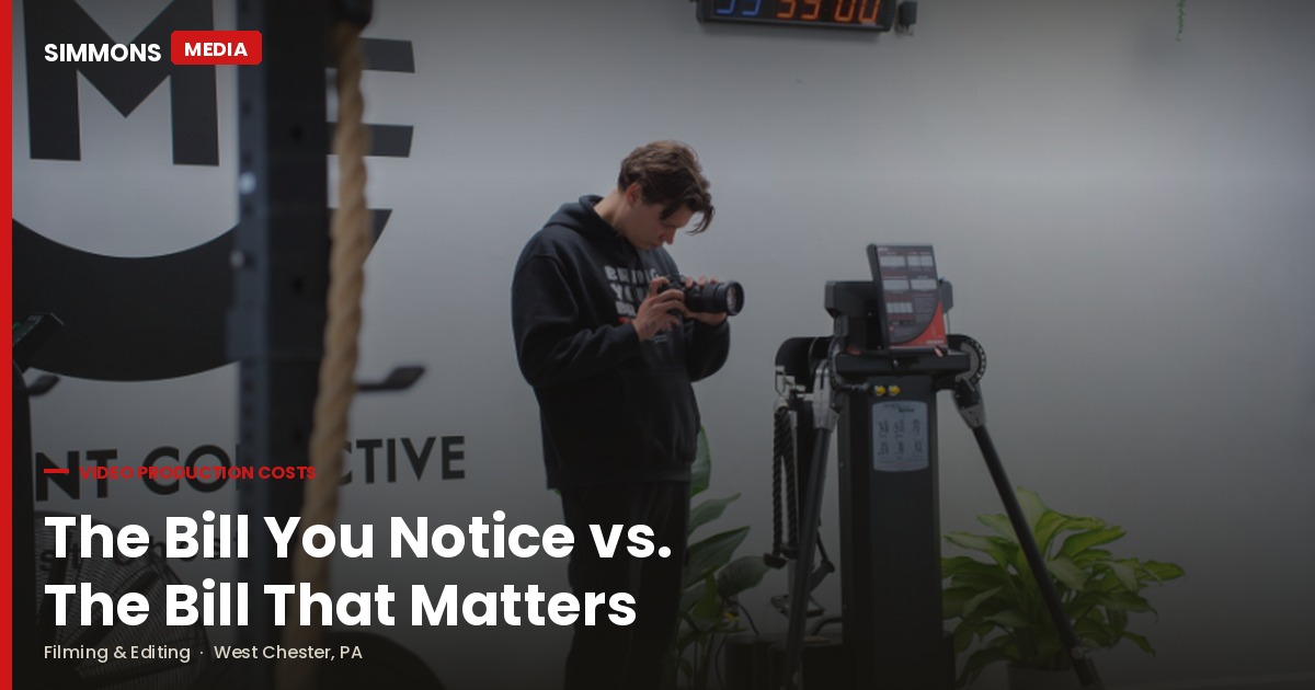 Filming vs. Editing Cost: What Actually Drives Your Video Production Budget