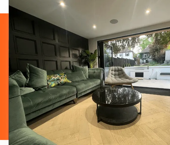 garden room bar installations Surrey