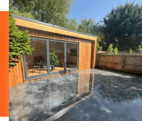 garden room studio installers Surrey
