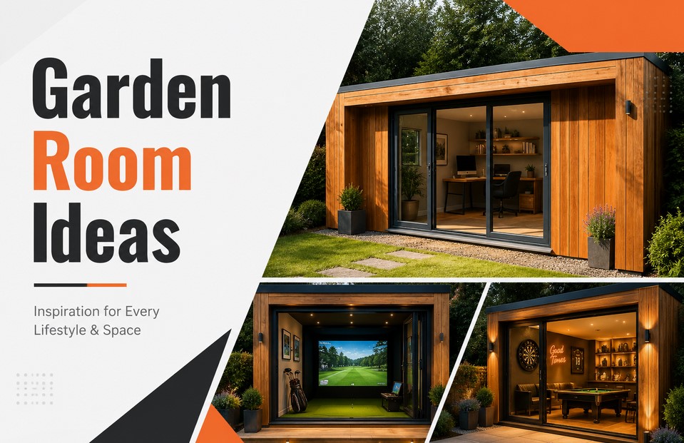 Garden Room Ideas for 2026 | Bespoke Offices & Gyms