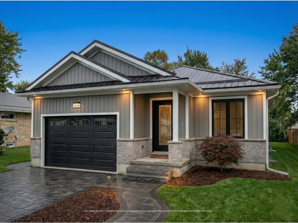 Illustrative staged exterior for proposed 32 Broadway Avenue bungalow; finishes may vary