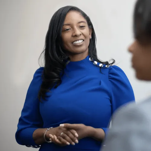 Woman finding clarity purpose and confidence after major life transition