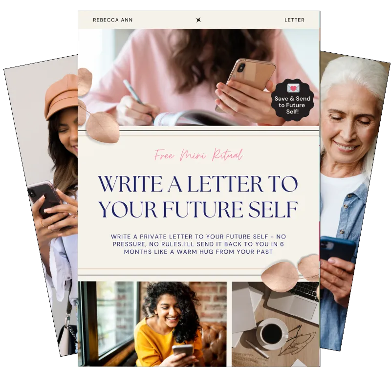write a letter to your future self
