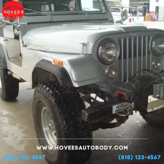bumper repair near van nuys- hovee's auto body and paint