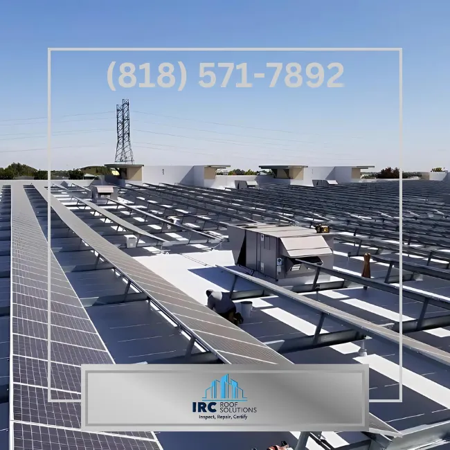 Acrylic Roof Coating near Santa Clarita - Commercial Roofers - IRC Roof Solutions - Santa Clarita, CA
