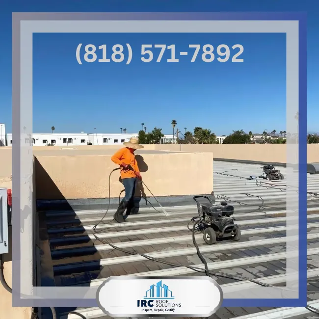 Leak Repair near Santa Clarita - Commercial Roofers - IRC Roof Solutions - Santa Clarita, CA