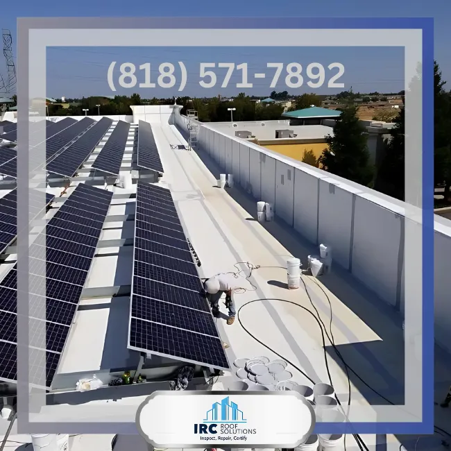 Leak Repair near Santa Clarita - Commercial Roofers - IRC Roof Solutions - Santa Clarita, CA