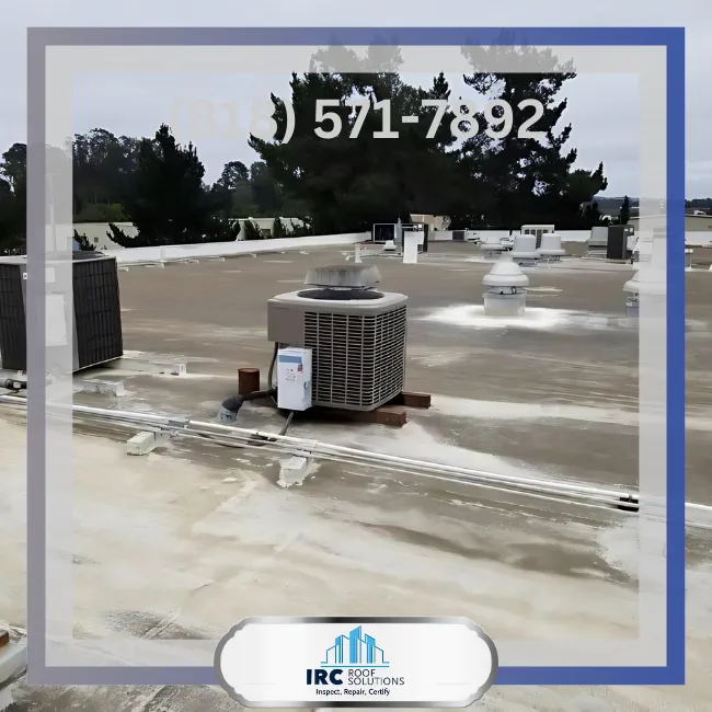 Acrylic Re-Coating near Santa Clarita - Commercial Roofers - IRC Roof Solutions - Santa Clarita, CA
