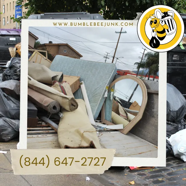 Construction Debris Removal Near Sun Valley - BumbleBee Junk