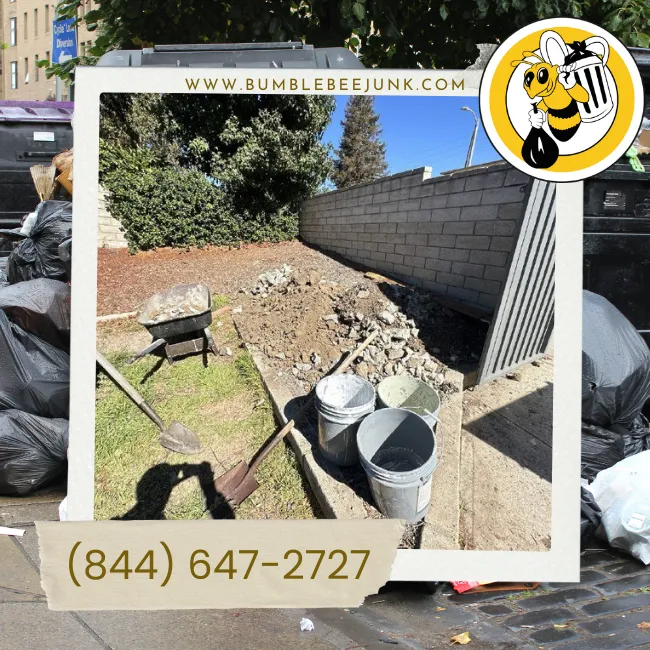 Construction Debris Removal Near Sun Valley - BumbleBee Junk