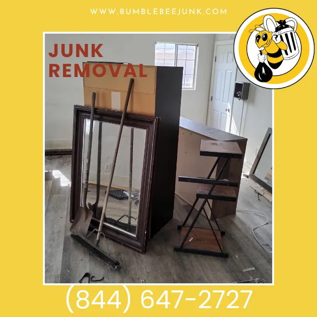 Hoarder Cleanup Near Sun Valley- Bumblebee Junk
