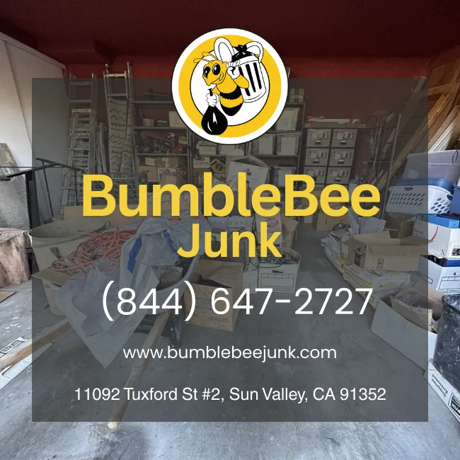 Hoarder Cleanup Near Sun Valley- Bumblebee Junk
