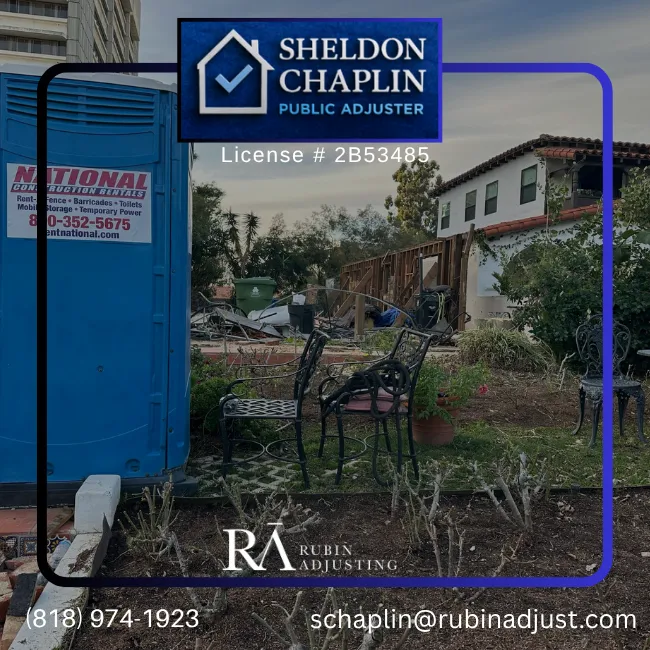 Insurance Adjuster Near Brentwood - Sheldon Chaplin, Public Adjuster -Woodland Hills, CA - Rubin Adjusting (11)