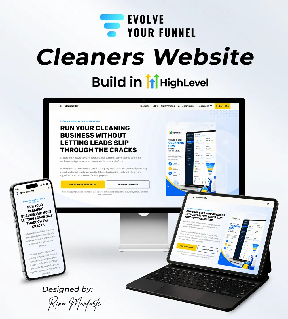 Cleaners Website