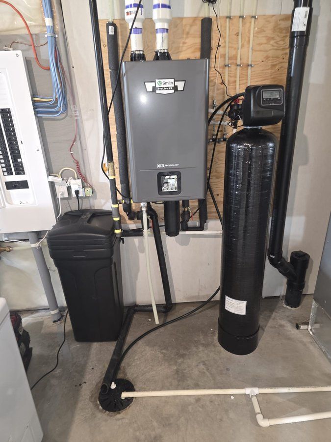 Water softener installation by local Calgary company