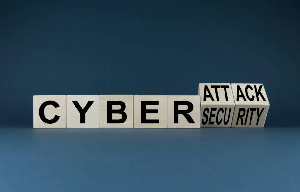 A wooden block spelling cybersec on a table